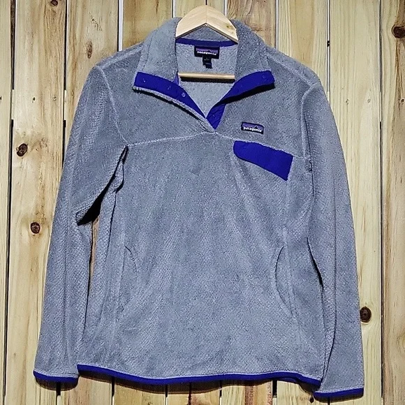 Patagonia Gray Snap Sweater - Picture 2 of 6